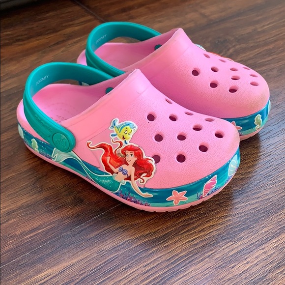crocs little mermaid